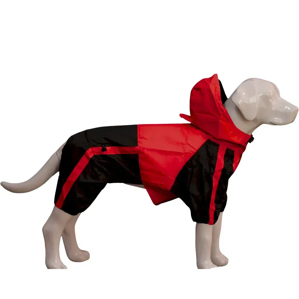 Four-Legged Waterproof Rain Jacket for Big Dog 