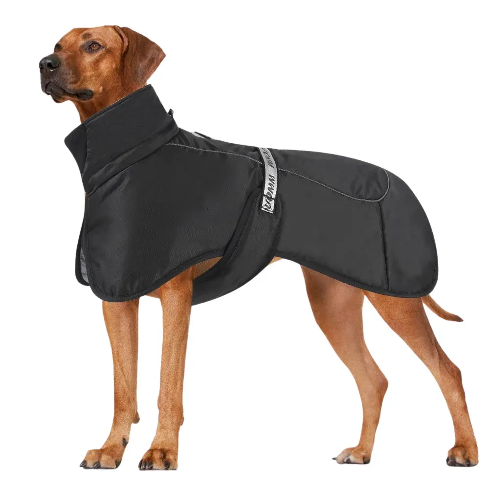 Thick Warm Reflective Dog Jacket for Large Breeds