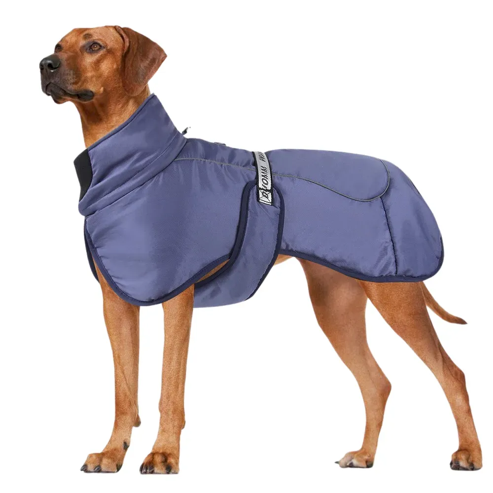 Thick Warm Reflective Dog Jacket for Large Breeds