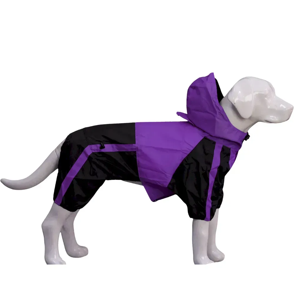 Four-Legged Waterproof Rain Jacket for Big Dog 