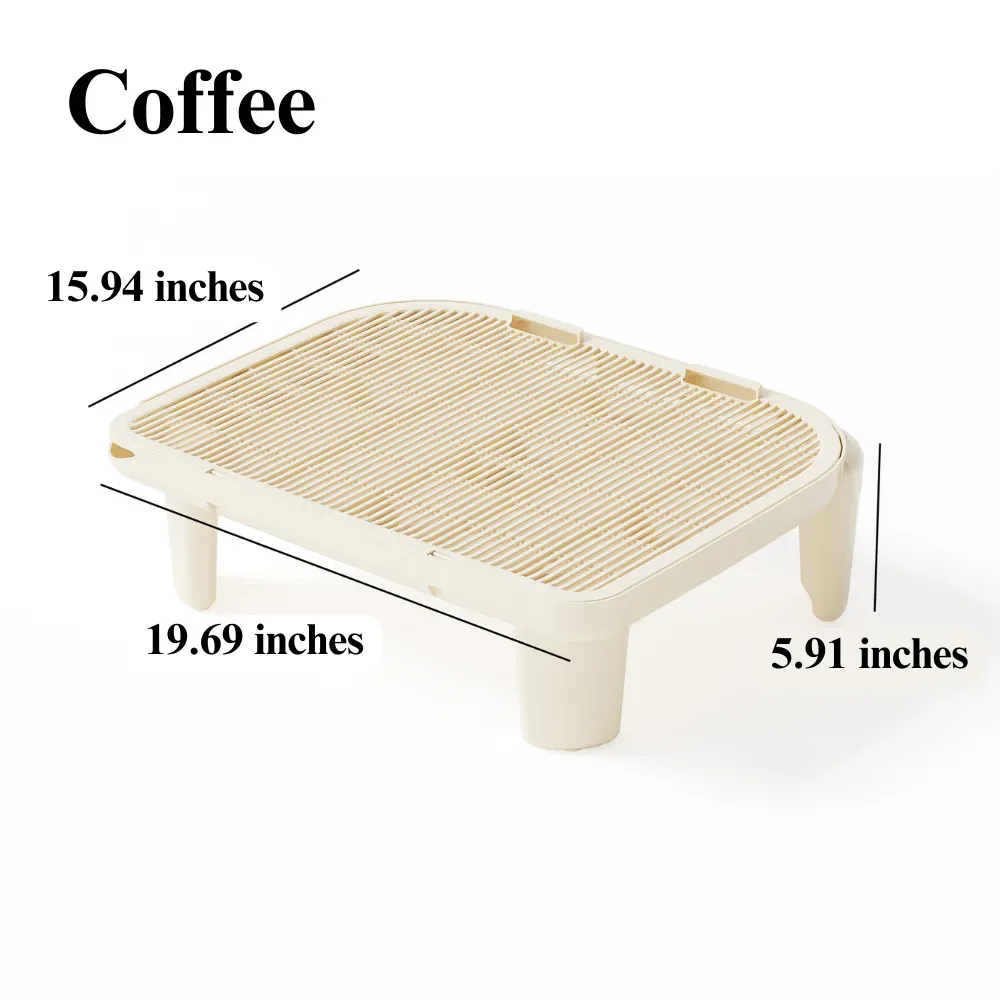 Double Layer Cat Litter Mat Anti-Tracking for Litter Box