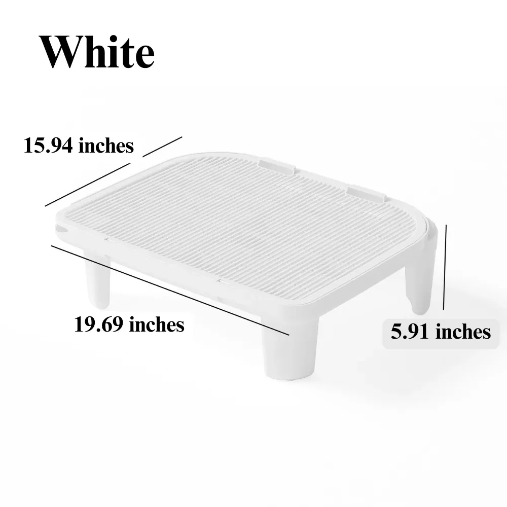Double Layer Cat Litter Mat Anti-Tracking for Litter Box