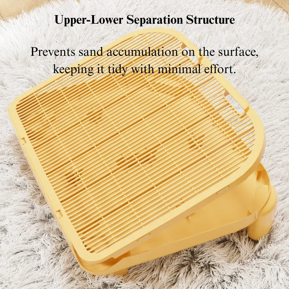 Double Layer Cat Litter Mat Anti-Tracking for Litter Box