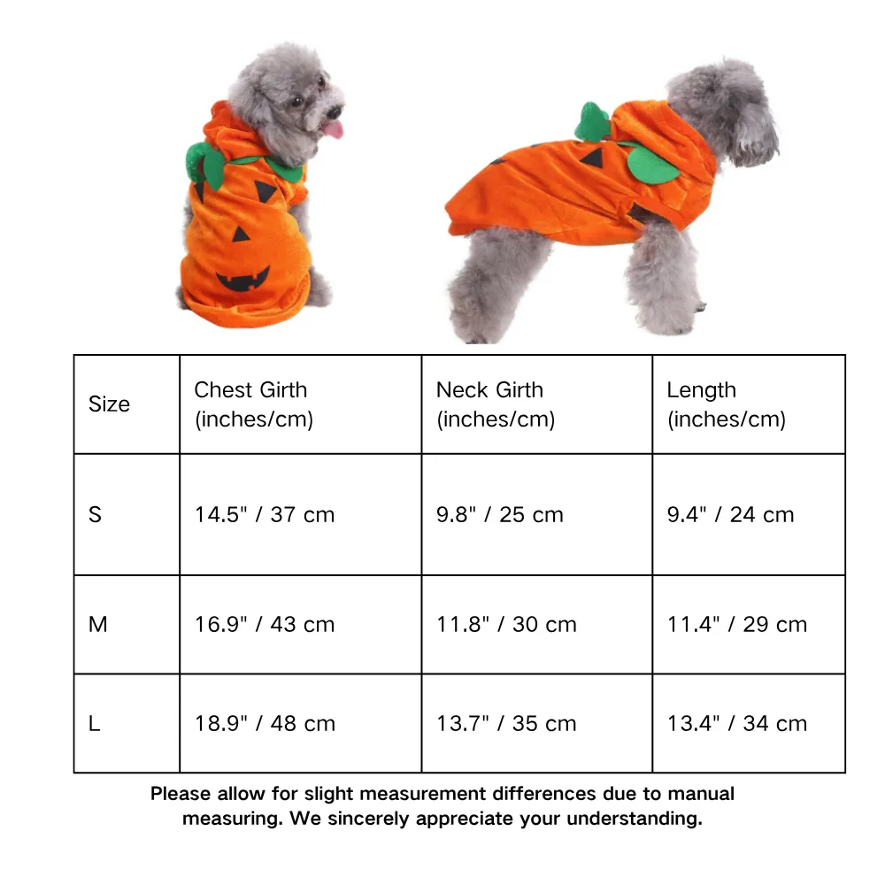 Oem Halloween Pet Hoodie Outfit