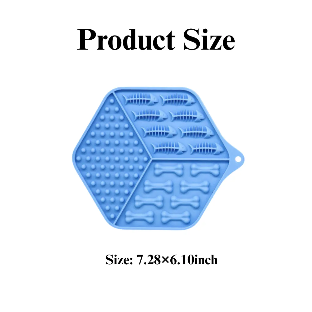 Silicone Pet Slow-feeding Plates