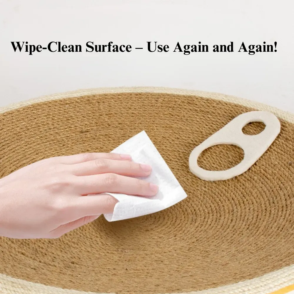 non shedding cat scratcher Premium Large Curved Sisal Cat Scratching Board