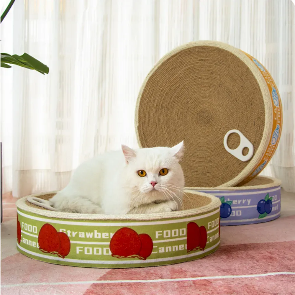 durable cat scratcher Premium Large Curved Sisal Cat Scratching Board