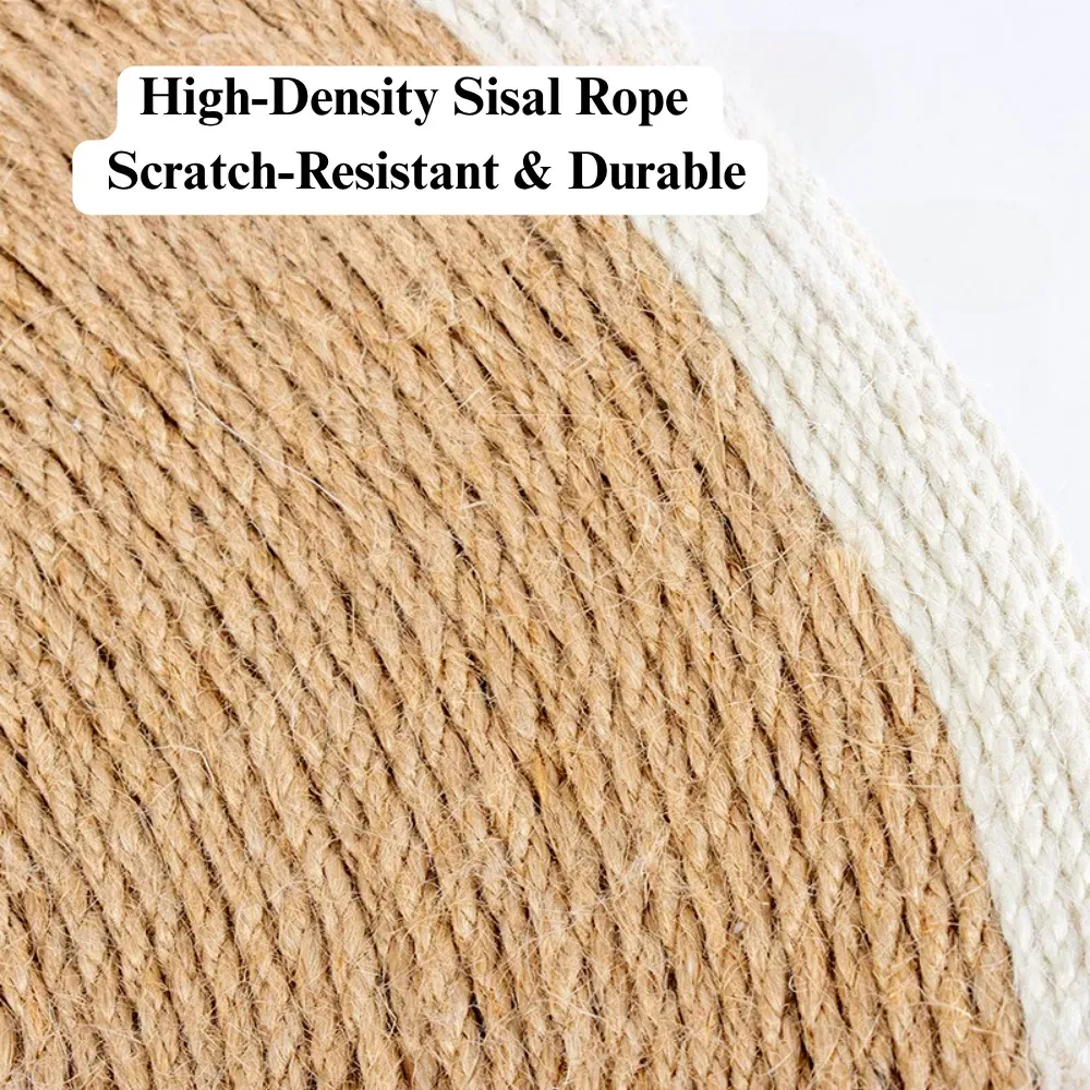 easy clean cat scratcher Premium Large Curved Sisal Cat Scratching Board