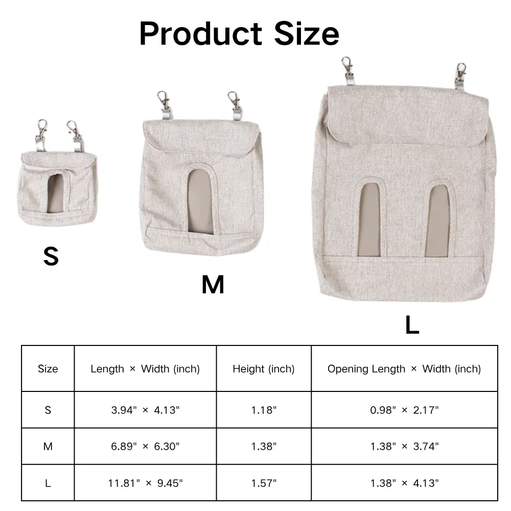 Feeder Bag Size