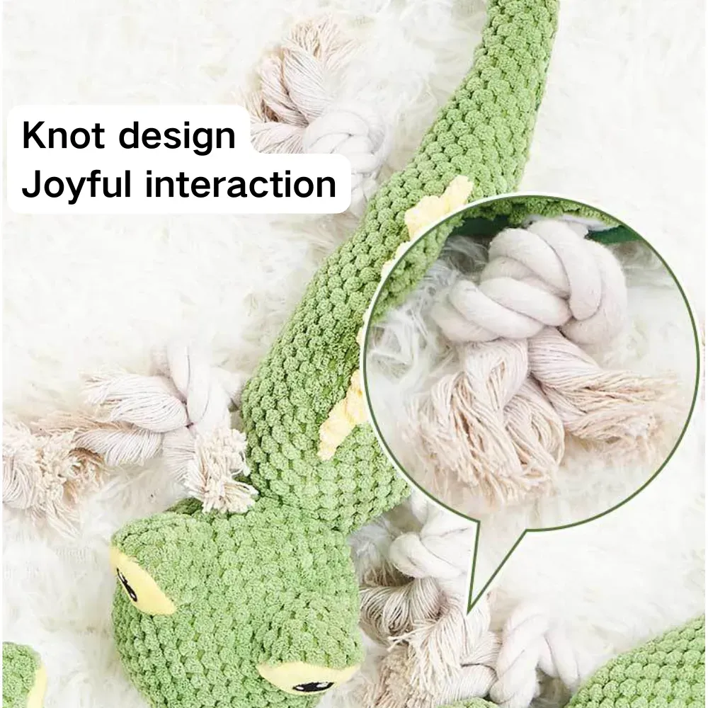 Lizard-shaped dog toy wholesale