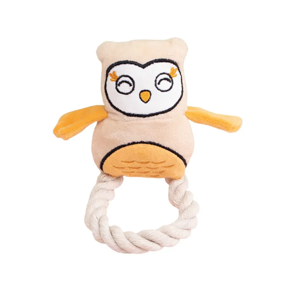 Cotton Rope Dog Toy yellow Cotton Rope Dog Toy yellow