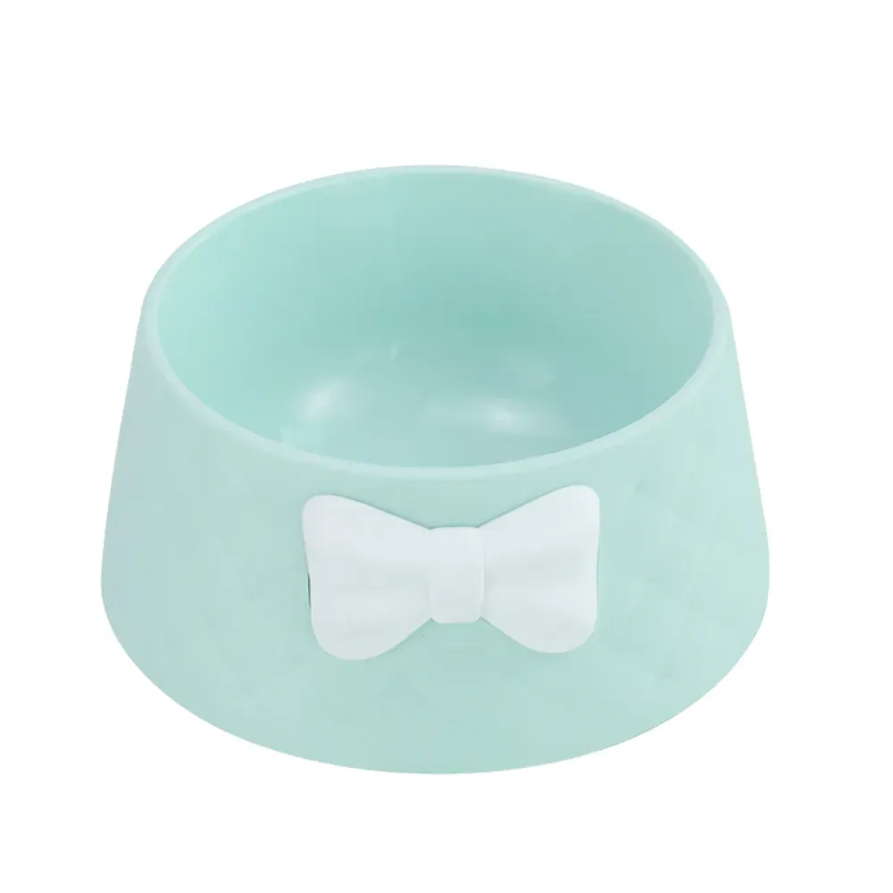 Durable Bowknot Pet Feeding Bowl