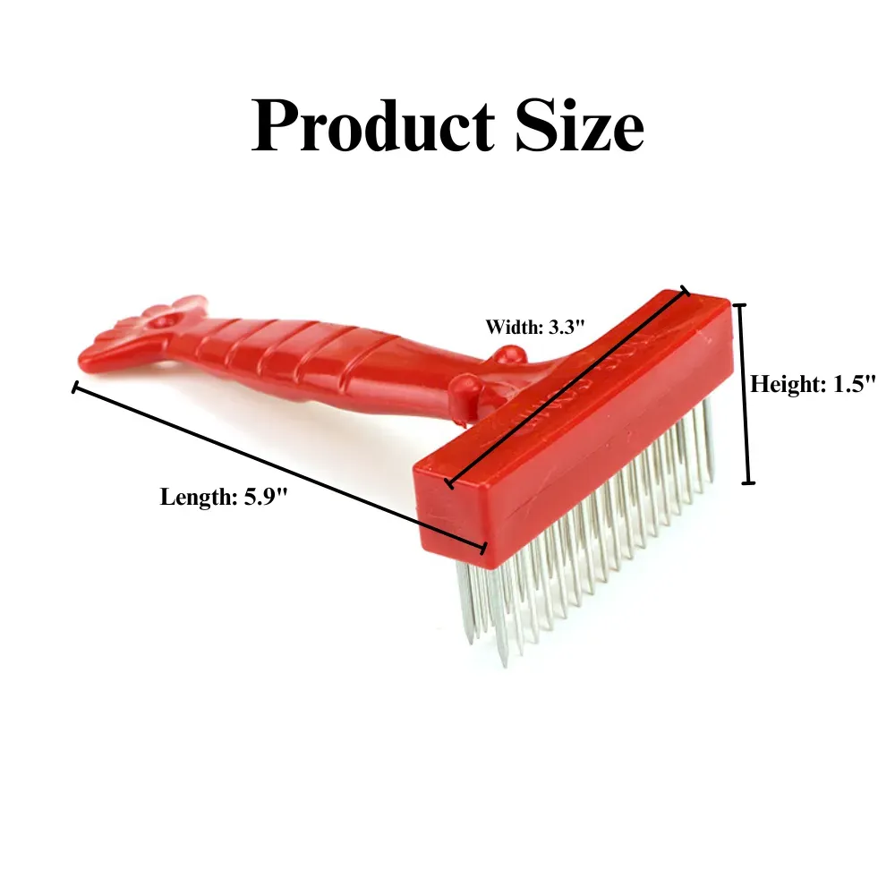 Double Row Dematting Comb for Dogs and Cats Double Row Dematting Comb for Dogs and Cats
