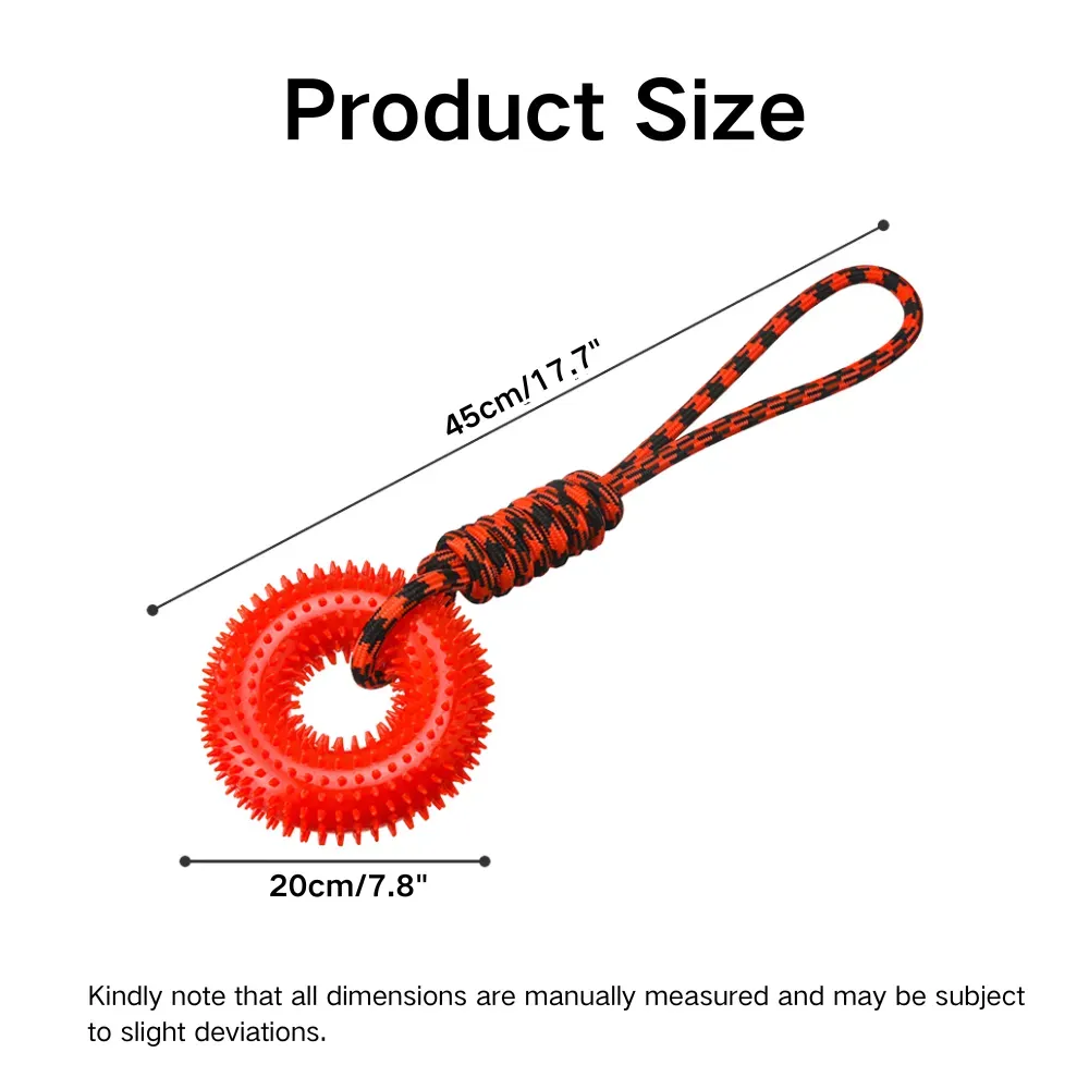 Teeth Cleaning Dog Toy size