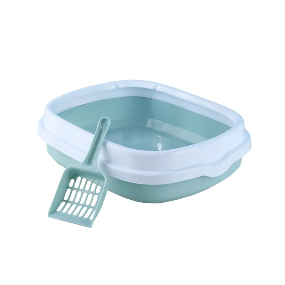 Blue Cat Litter Box