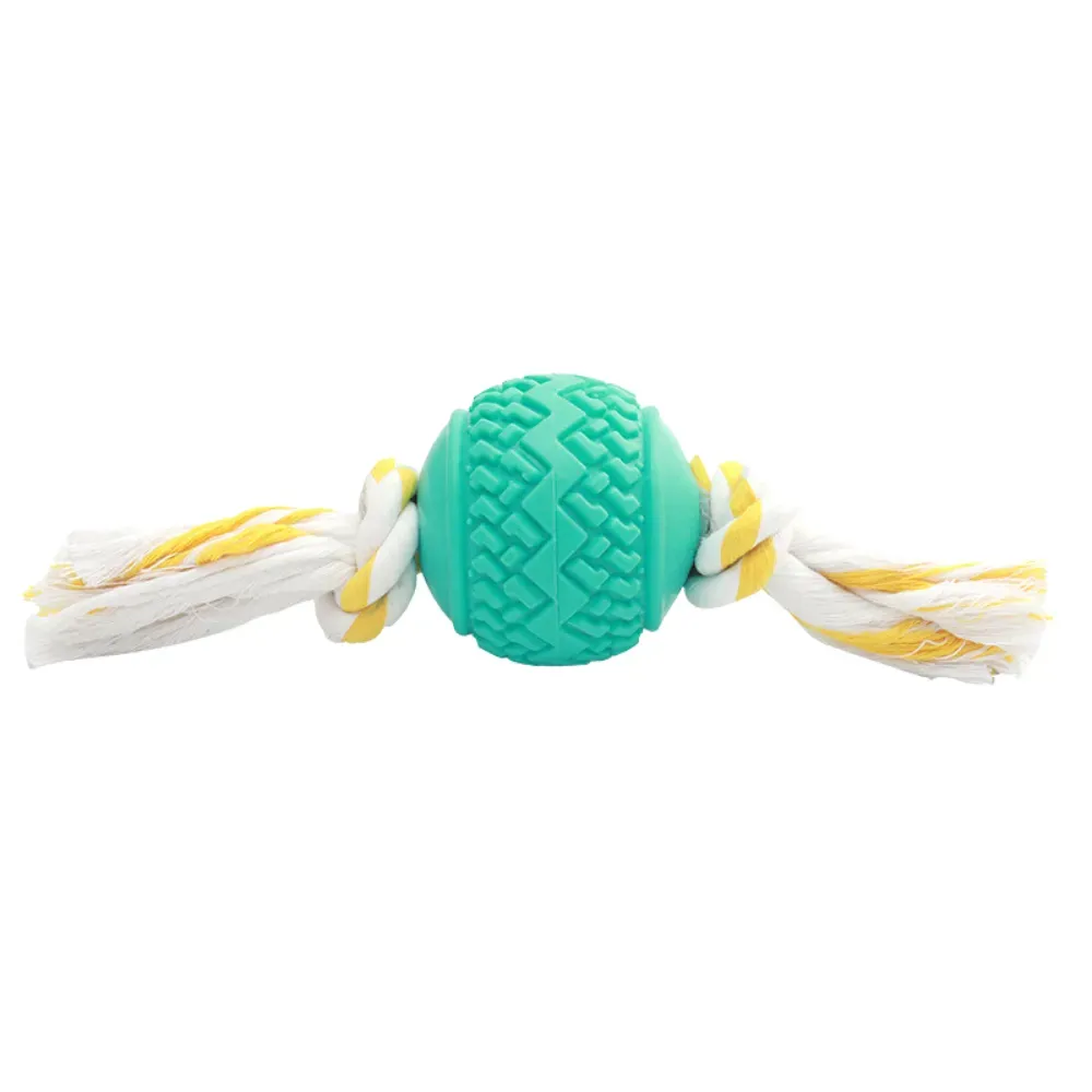 Pet Chew Toy Ball turquoise