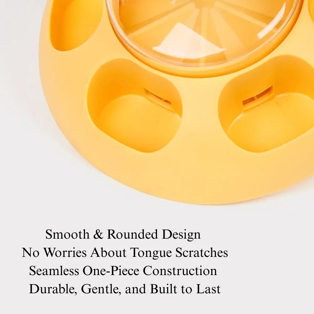Interactive Dog Treat Dispenser Bowl for Slow Feeding Training Play