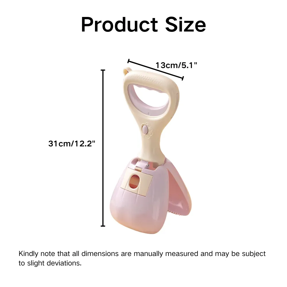 Dog Poop Scooper size Dog Poop Scooper size