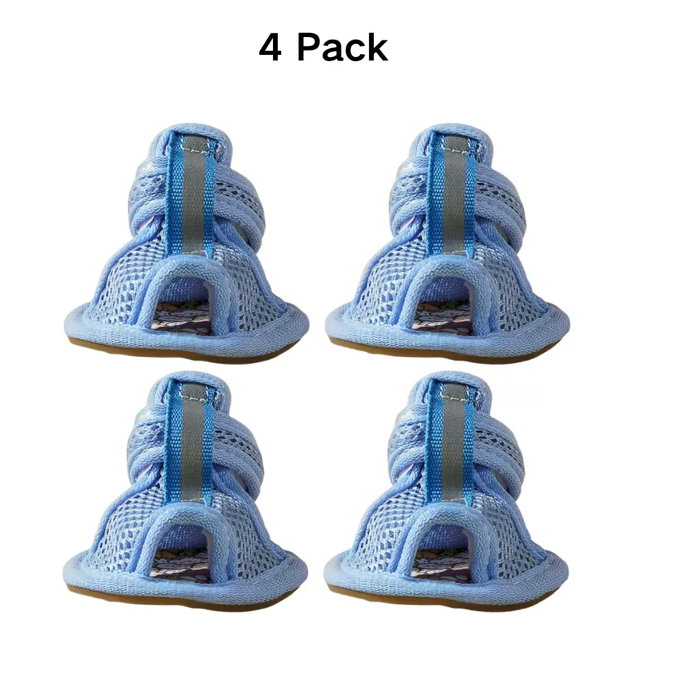 Dog Summer Shoes blue Dog Summer Shoes blue