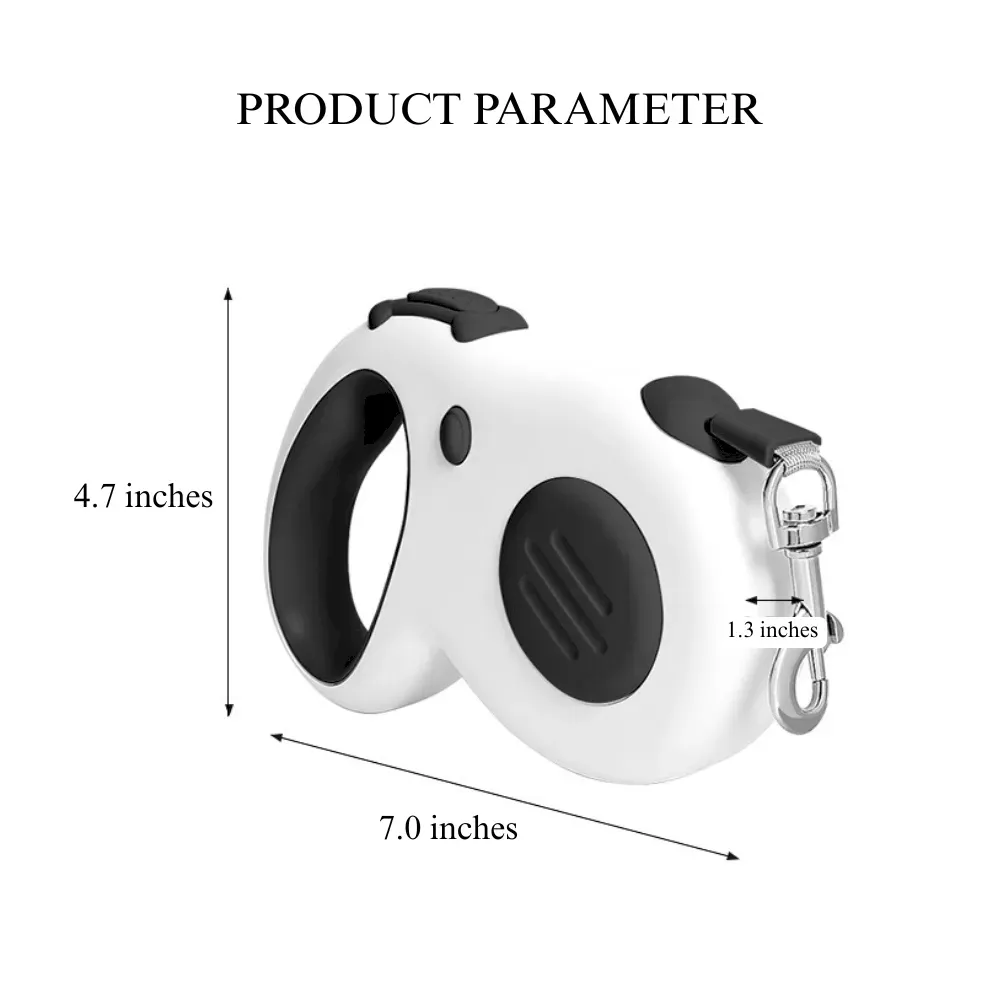 comfortable grip leash Automatic Retractable Dog Leash Comfortable Grip Heavy Duty Large Dogs