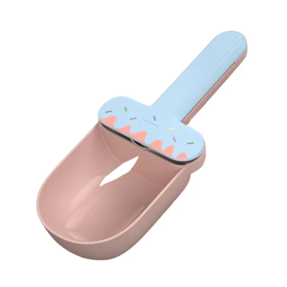 Pet food spoon