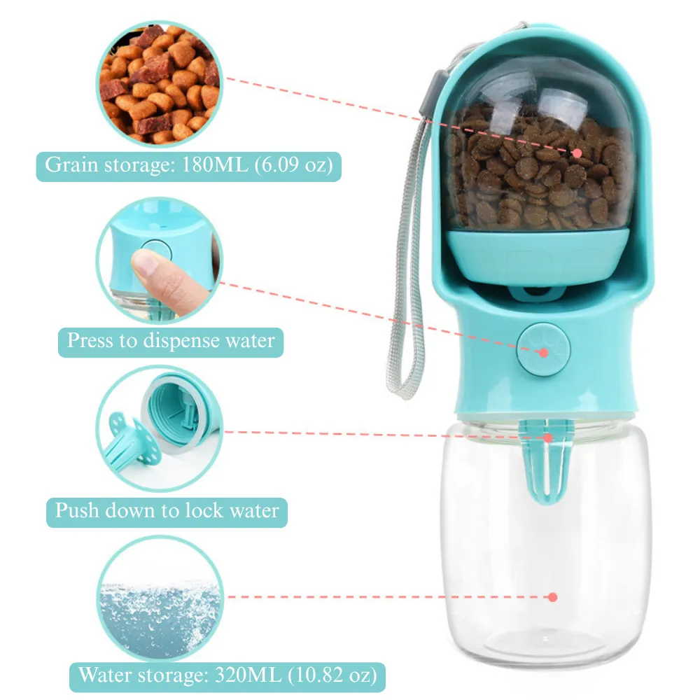 Portable Dog Water Bottle Portable Dog Water Bottle