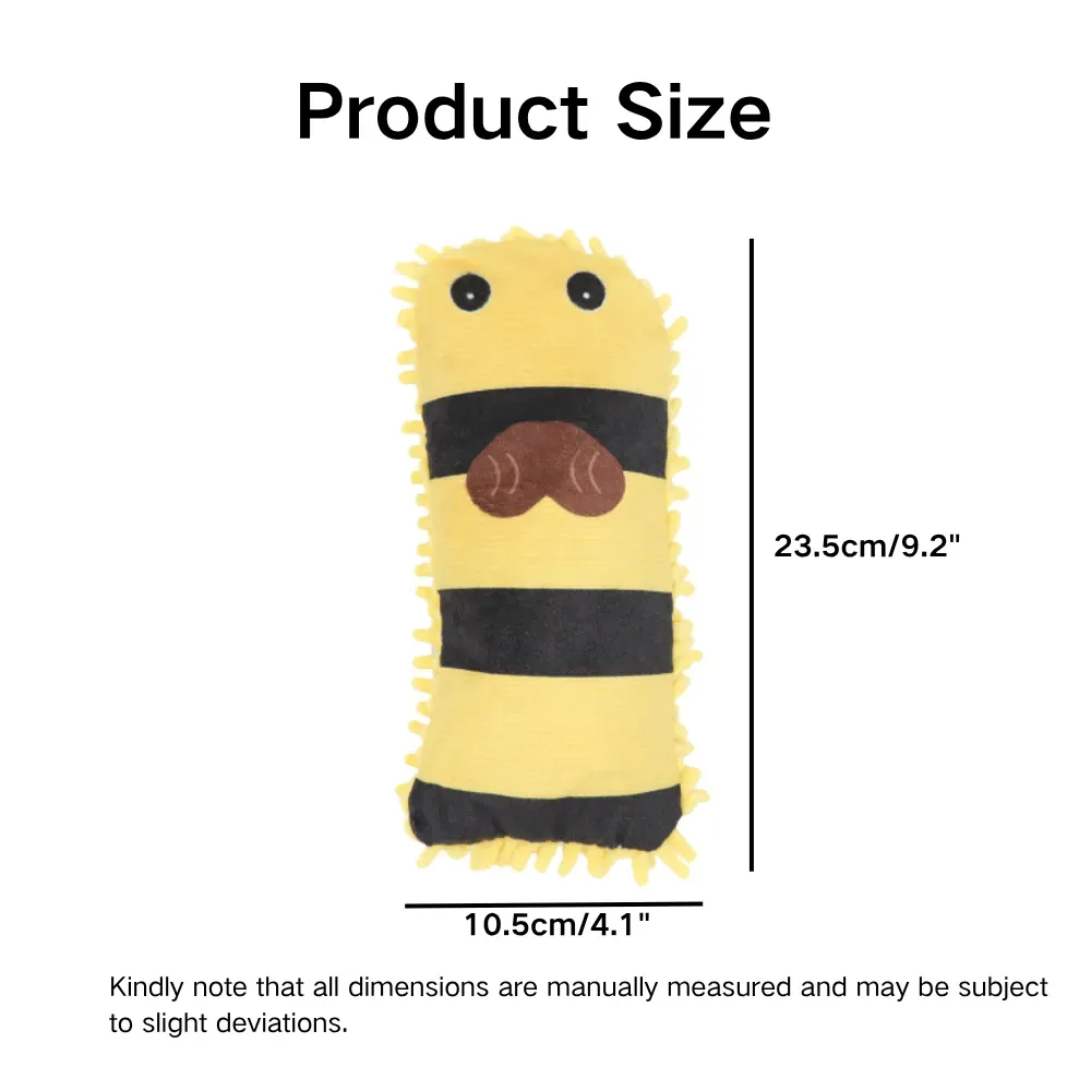 Bee Shape dog toy size Bee Shape dog toy size