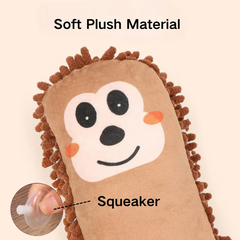 Monkey Pattern dog toy squeaky
