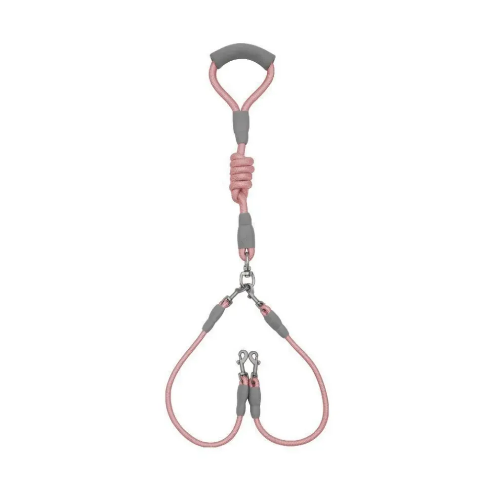 Dual Dog Leash for Walking Two Medium Dogs at Once