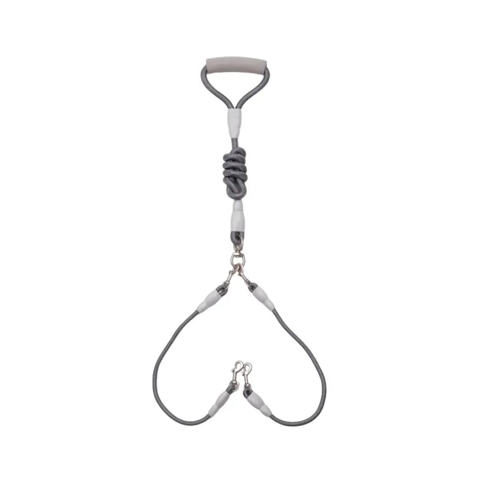 Dual Dog Leash for Walking Two Medium Dogs at Once