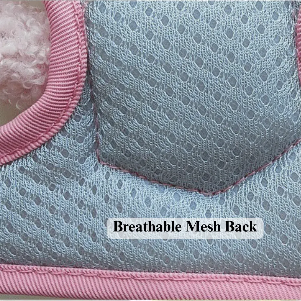 adjustable dog vest Cute Bunny Plush Dog Harness Vest with Leash for Small Breeds