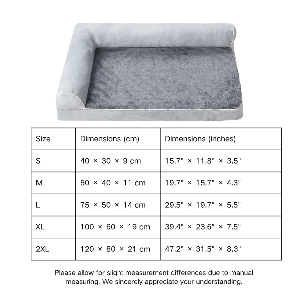 plush dog bed size plush dog bed size