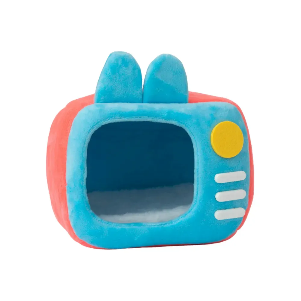 Small Animal Plush TV Bed for Sugar Glider and Bird Use