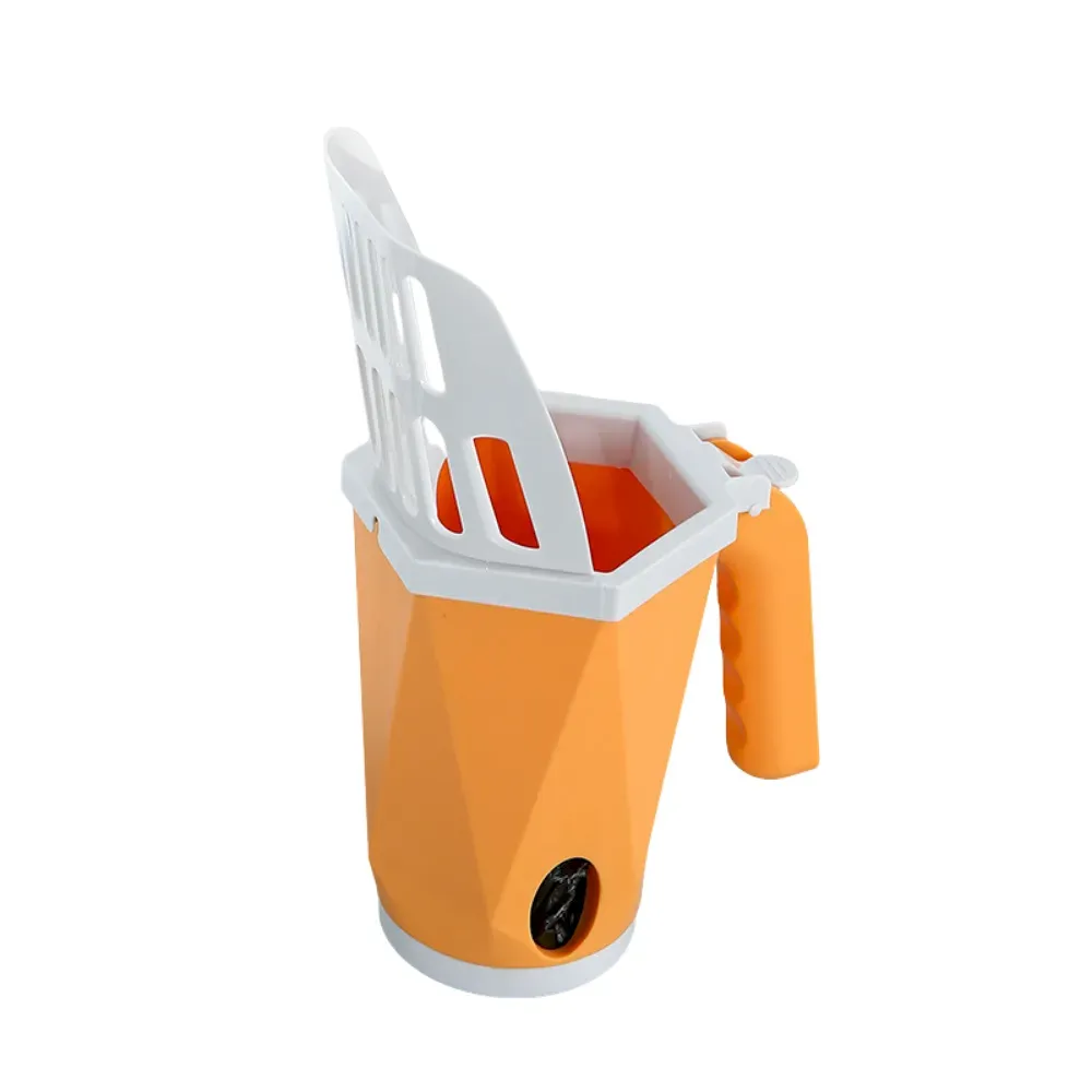 All in One Cat Litter Scoop Set with Removable Waste Container