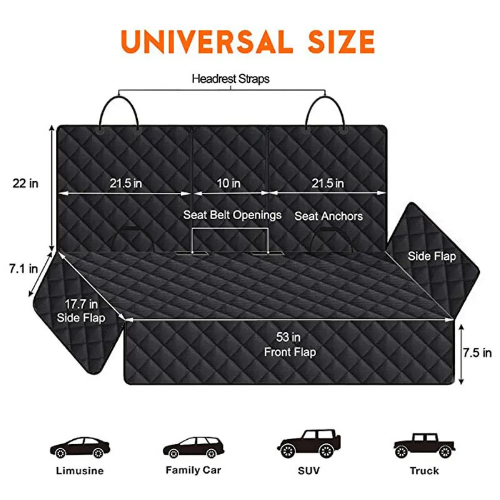 Waterproof Scratchproof Pet Bench Seat Covers