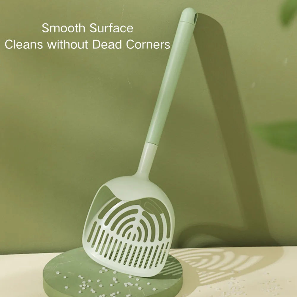 Fine-Hole Long-Handle Cat Litter Scoop Surface