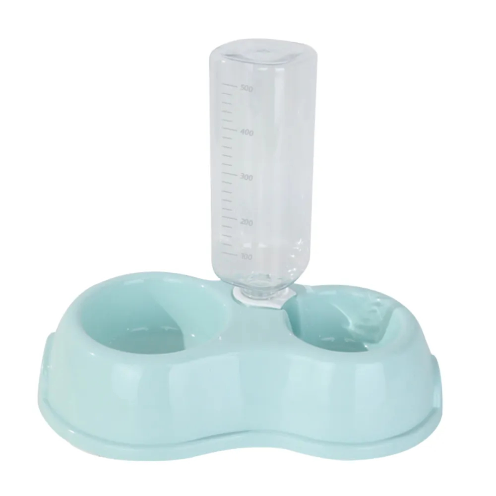 Blue Plastic Cat Water Dispenser