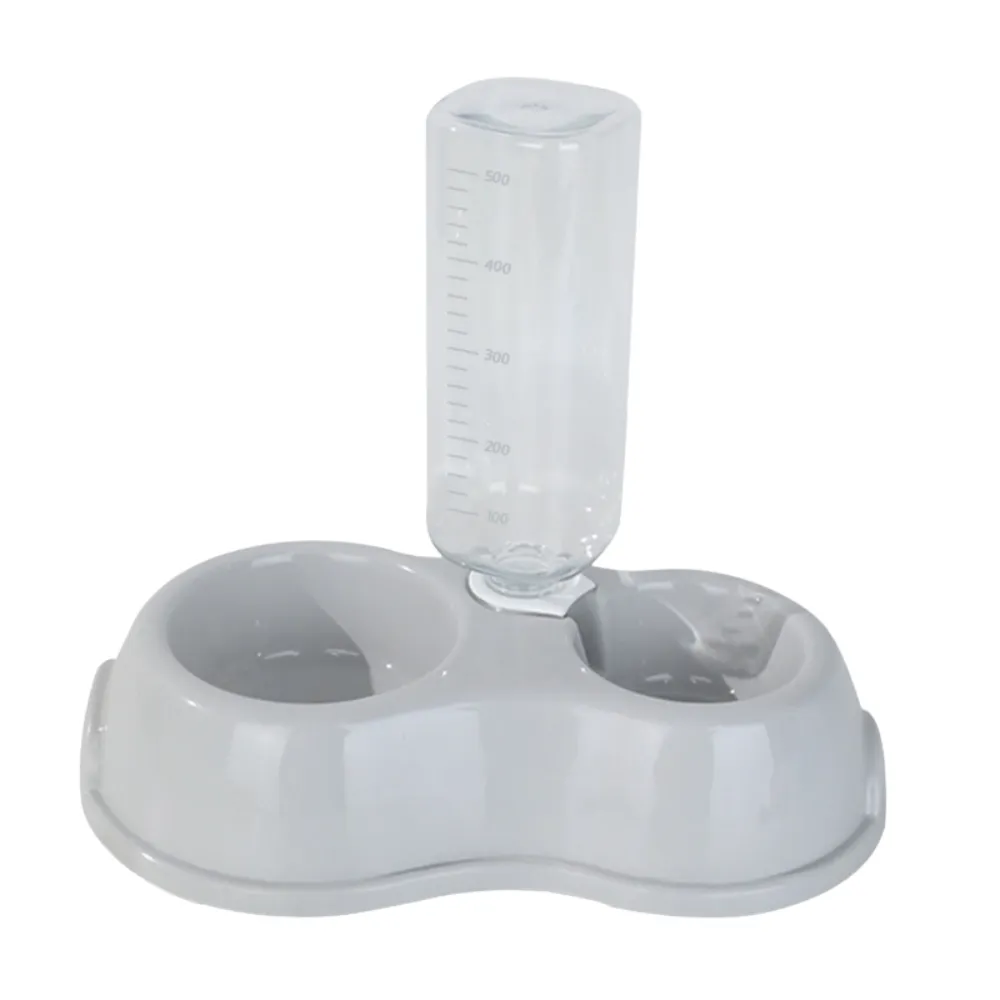 Grey Plastic Cat Water Dispenser