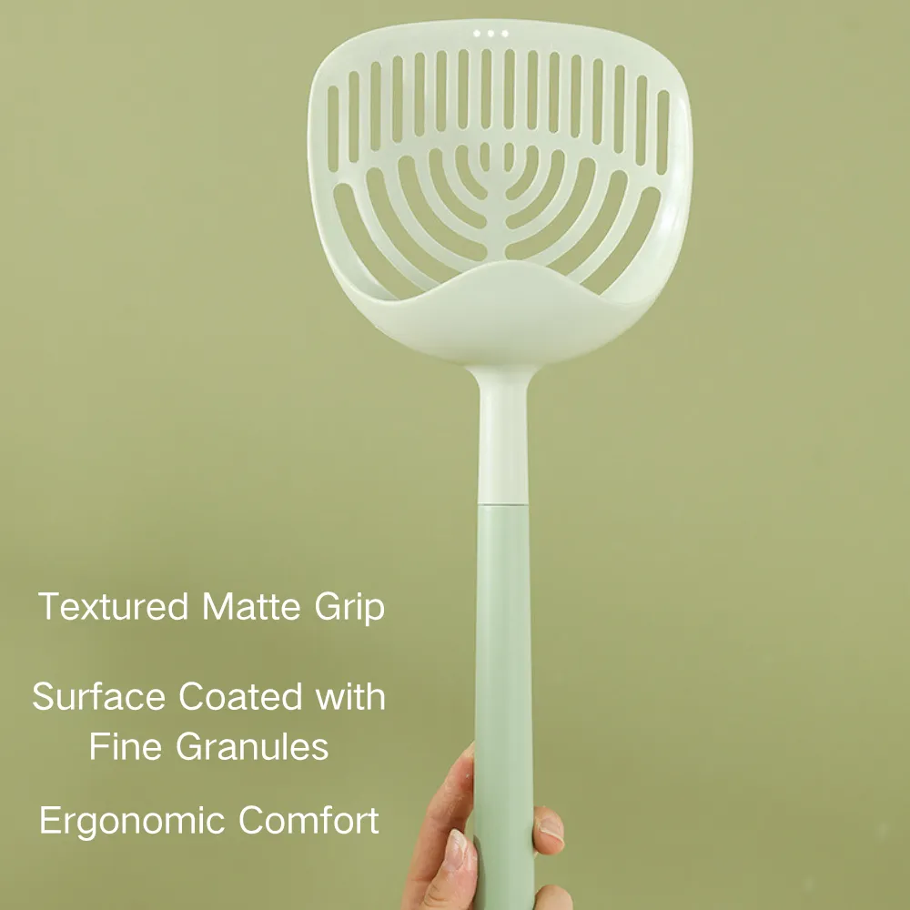 Fine-Hole Long-Handle Cat Litter Scoop_1