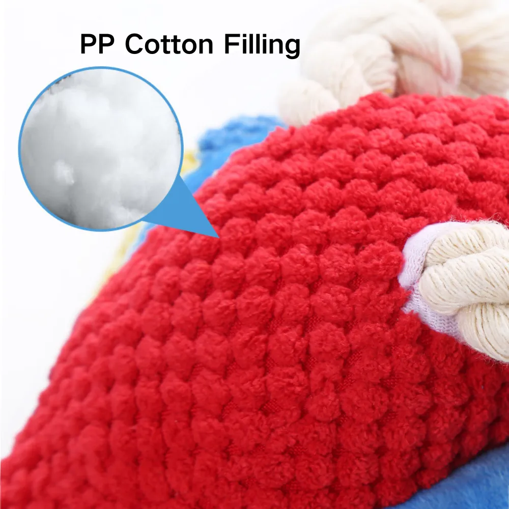 Chew Resistant Plush Parrot Dog Toy Filling