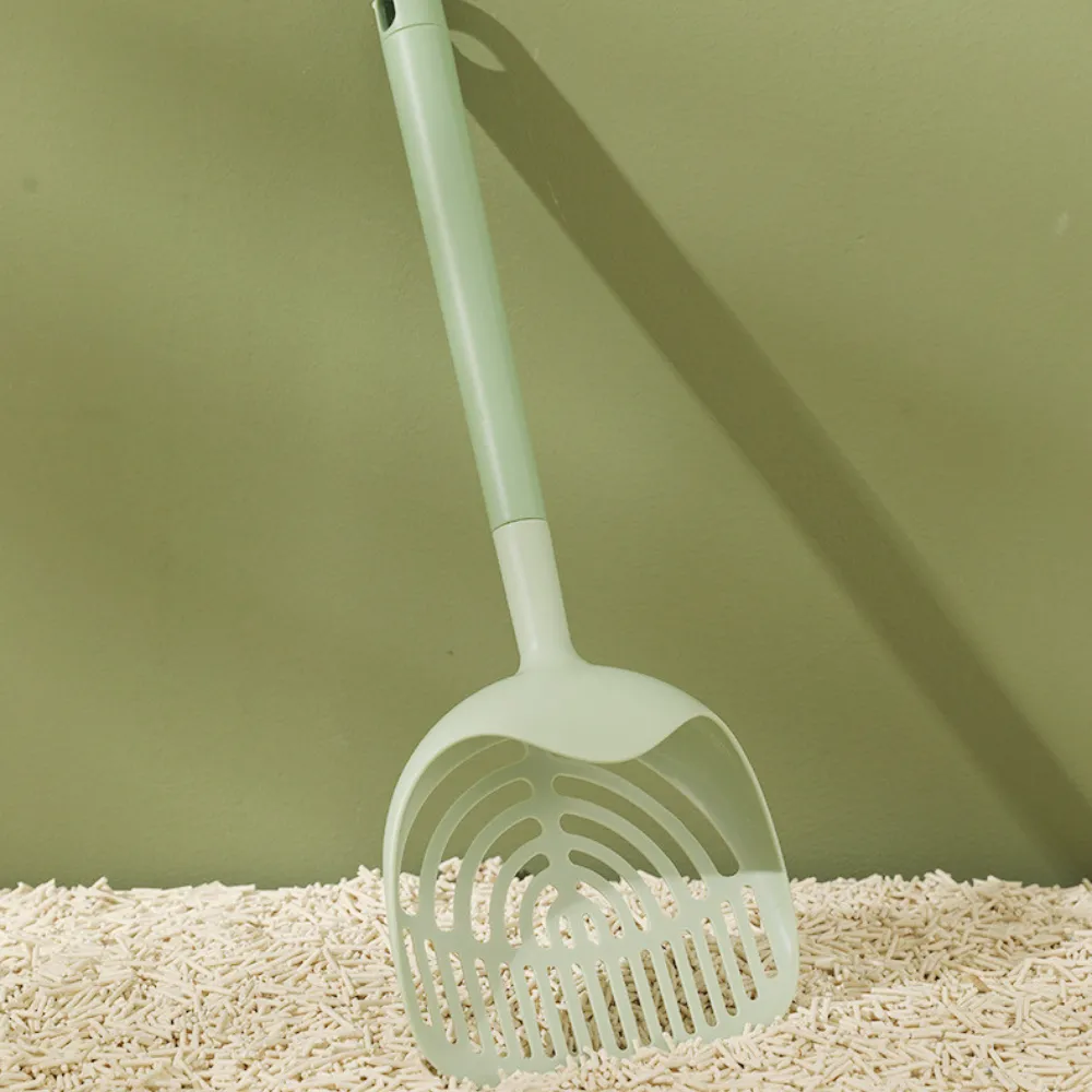Fine-Hole Long-Handle Cat Litter Scoop_2