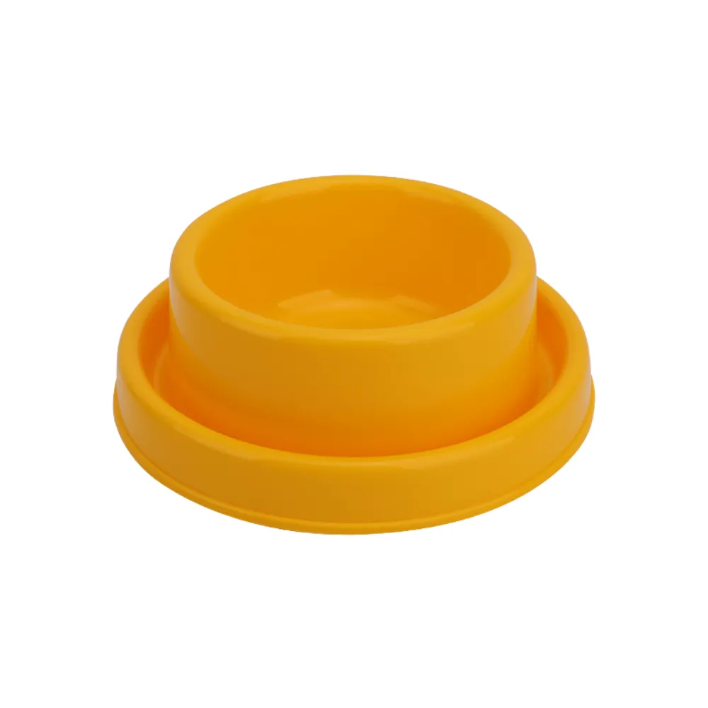  Ants Away Dog Bowl Cat Puppy Food Bowls Round Yellow