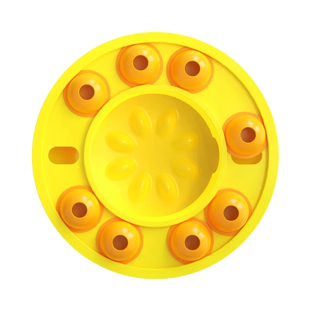 Dog Slow Feeder Yellow