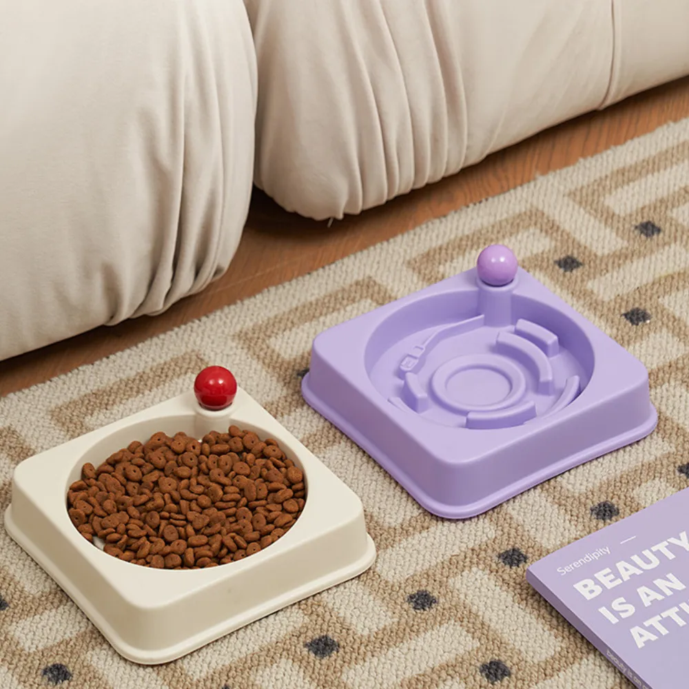 Pet Slow Feeder Bowl – Anti-Choking Design with Non-Slip Base_3