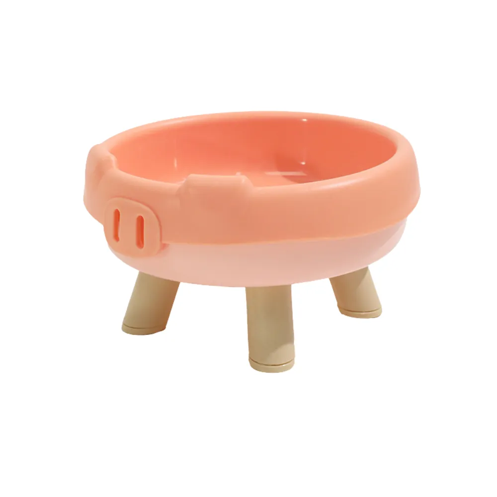 Four-Paw Pig Snout  PP Cat Bowl Pink