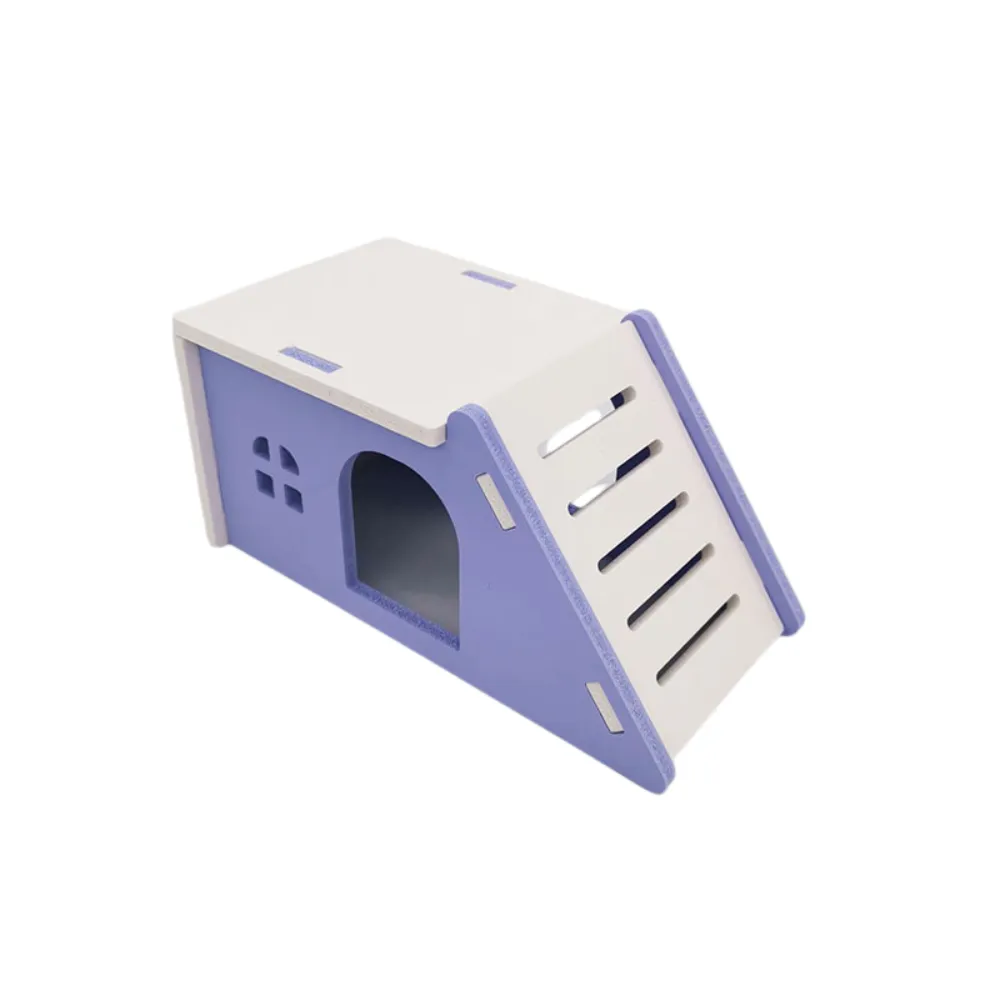 Italicized Hutch Hamster Sleep House Purple