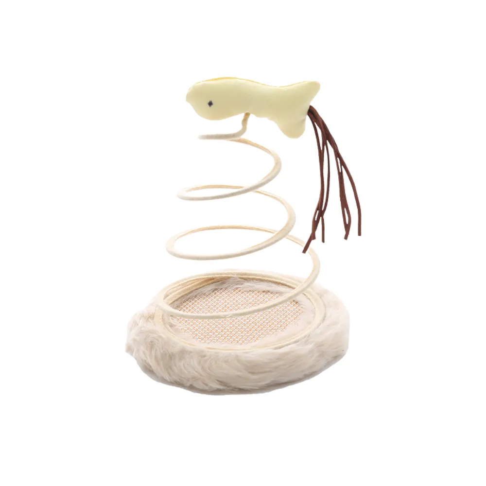 Fish Style Plush Cat Toy