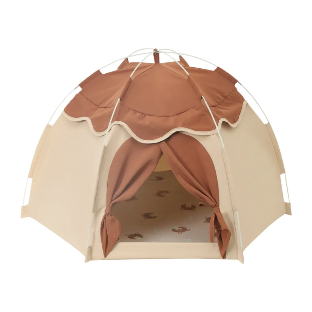 Tent-Style Polyester Fabric Cat Bed Tent-Style Polyester Fabric Cat Bed