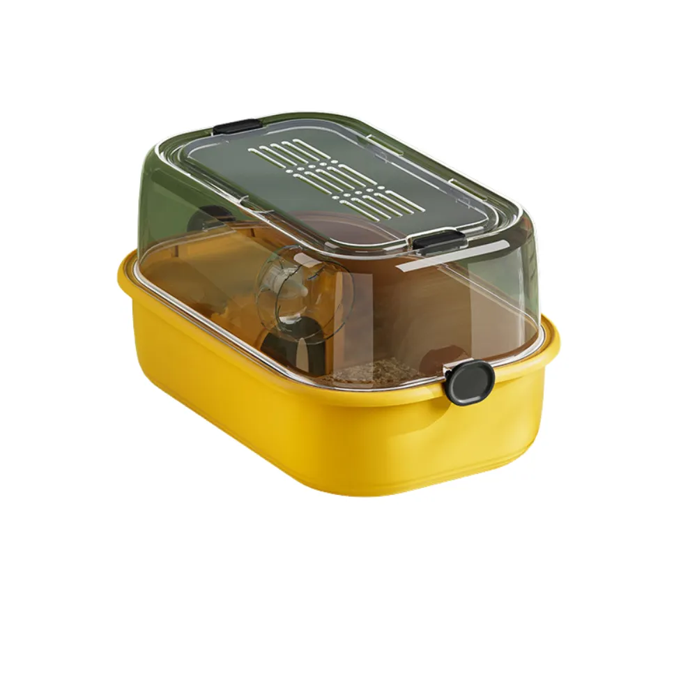 Extra-Large PP Hamster House Yellow