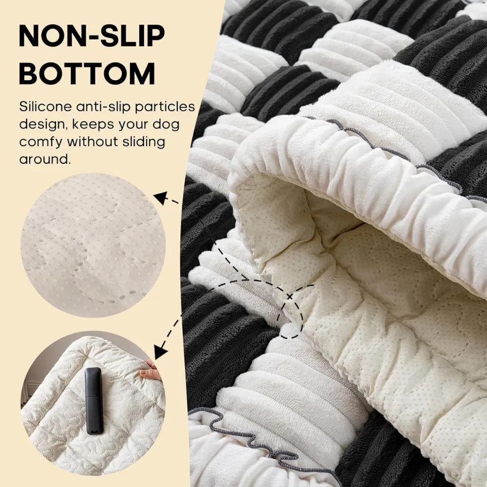 Polyester Fabric Car Rear Seat Pet Mat_4